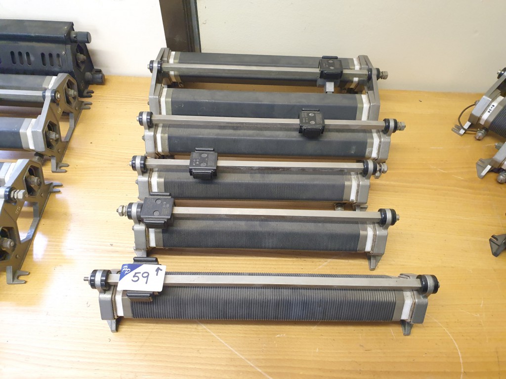 5x various Rheostats (variable resistor)