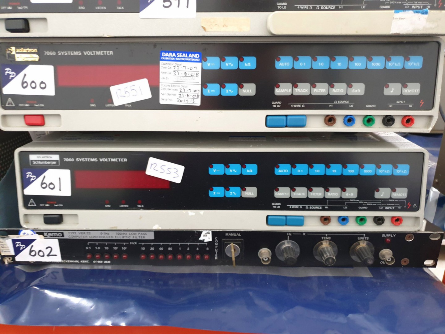 Solartron Schlumberger 760 systems voltmeter (R553...