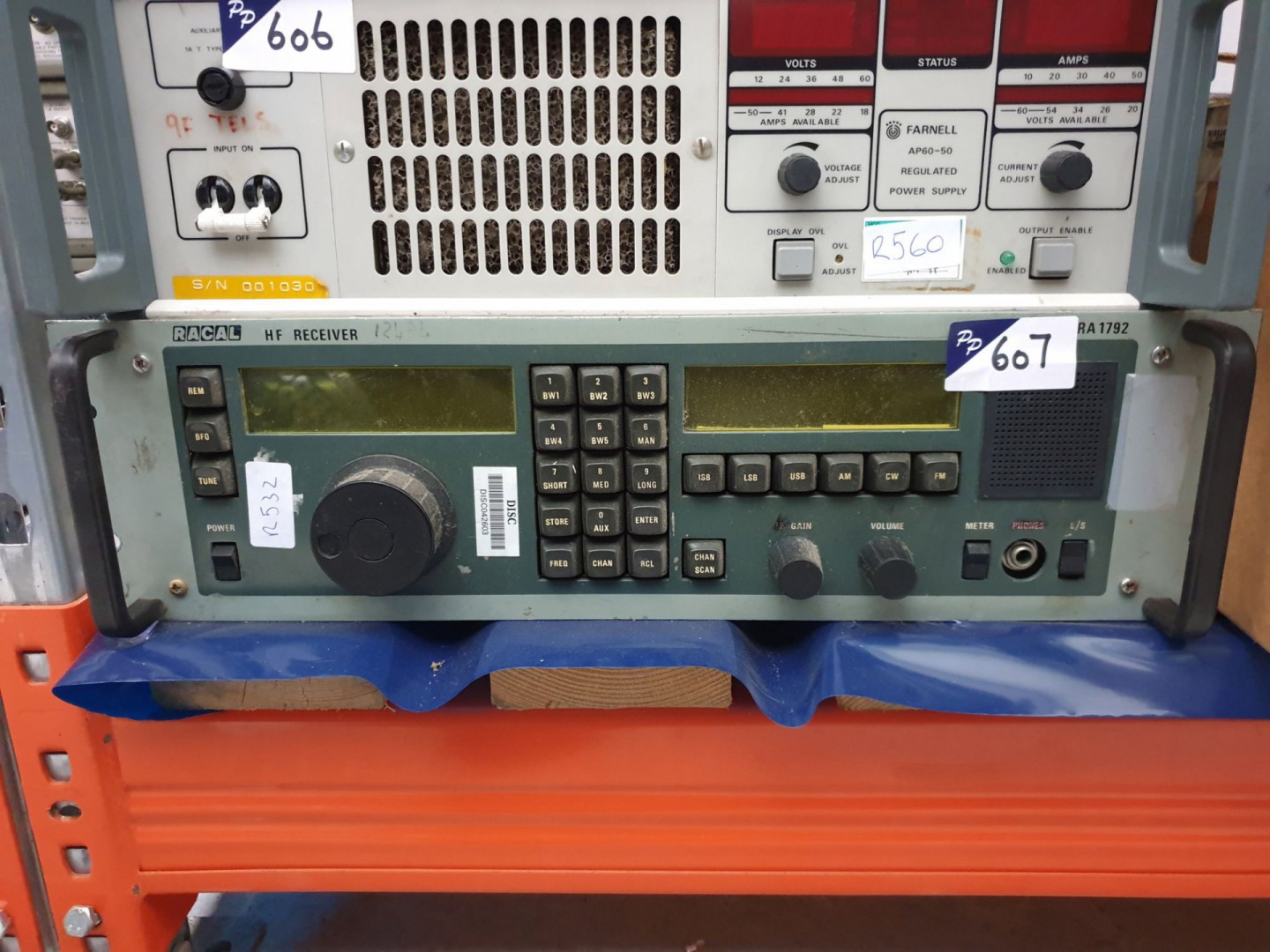 Racal RA1792 HF receiver (spares or repairs) (R532...