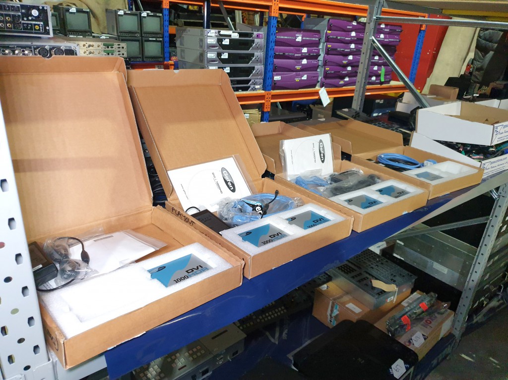 4x Gefen DVI 1000 HDR optical DVI extension (boxed...