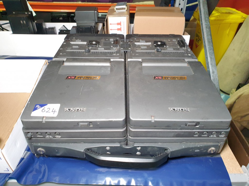 2x Sony DNW-A220P digital video cassette recorders