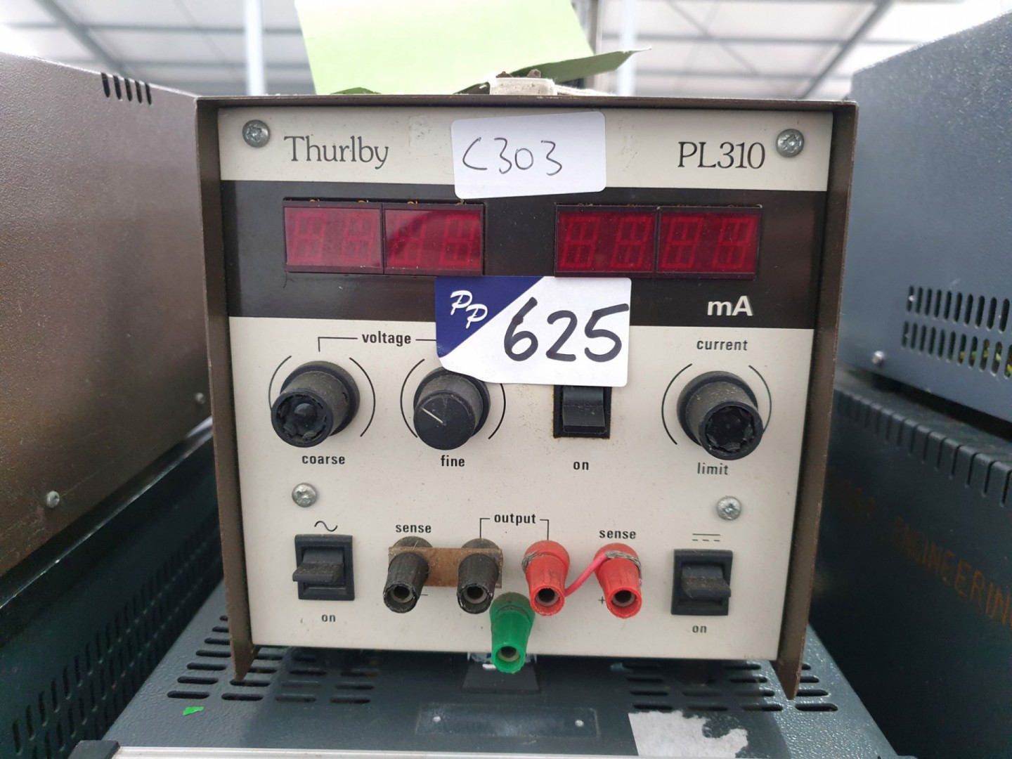 Thurlby PL310 PSU, 0-32v / 0-1A, digital meters (C...