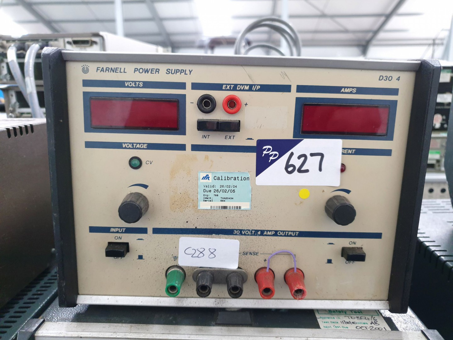 Farnell D30-4 PSU, 0-30v / 0-4A, digital meters (C...