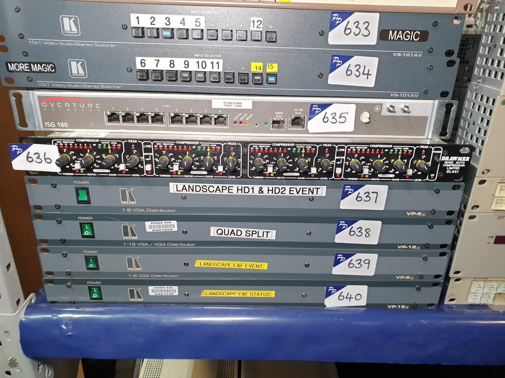 Drawmer DL441 quad auto compressor limiter