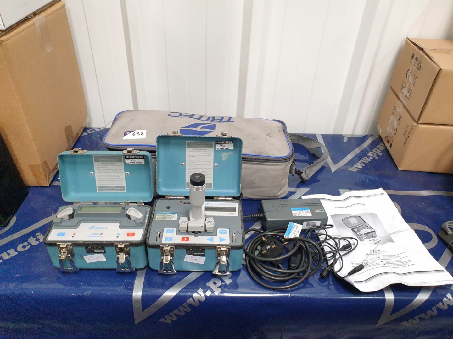 Tritec Fase 11 fusion splicer with HS011 oven & PS...