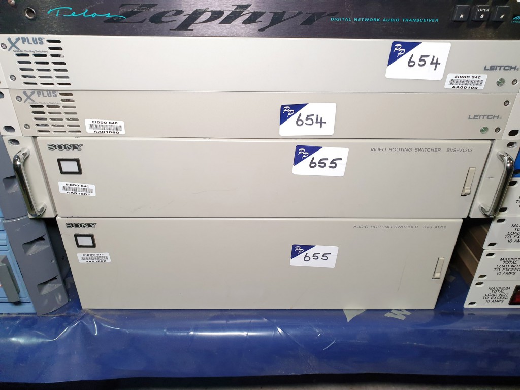 Sony BVS-V1212 video routing switcher
