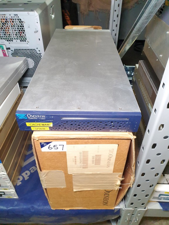 2x Omneon video networks media ports