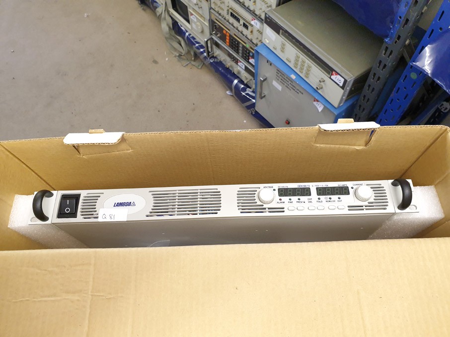 Lambda Gen 100-15 programmable PSU, 0-100v, 0-15A...