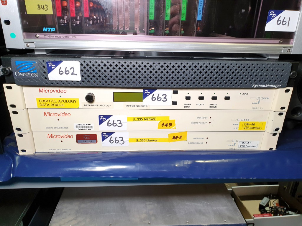 Microvideo SDi digital data bridge, 2x Microvideo...