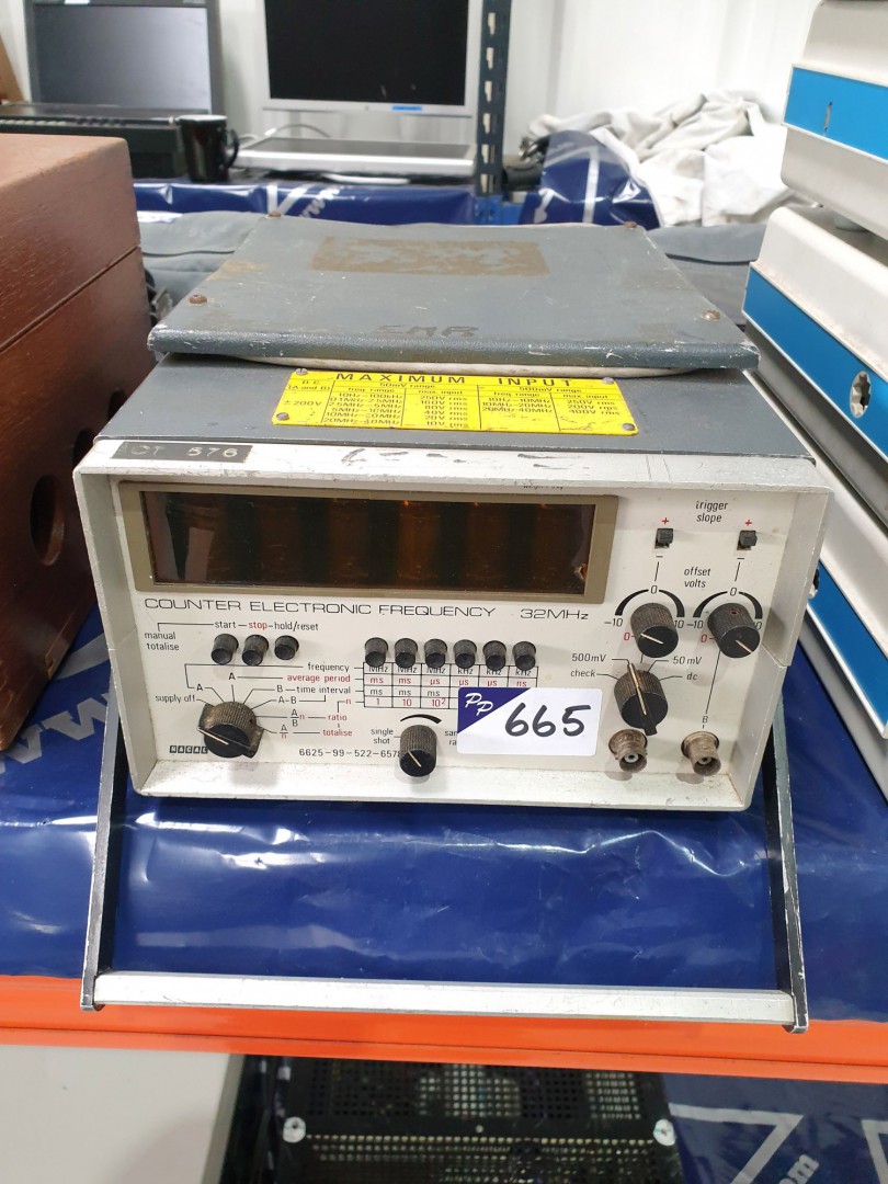Racal 836 frequency counter nixe tube (R533)