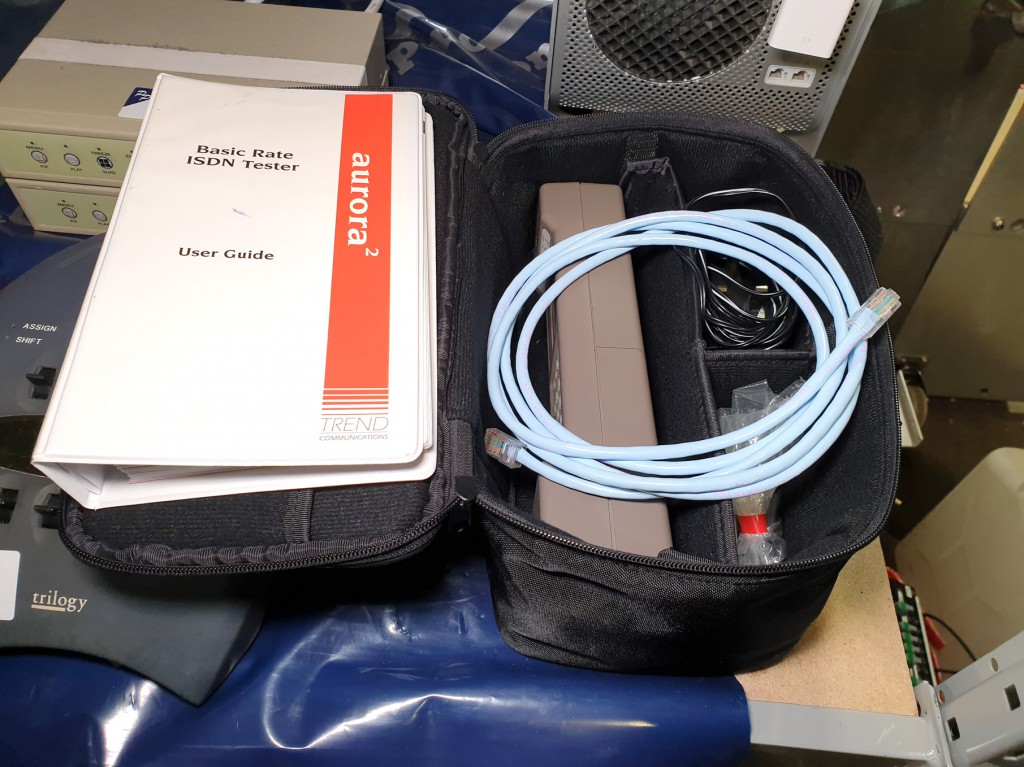 Trend Aurora 2 basic rate ISDN tester in carry cas...