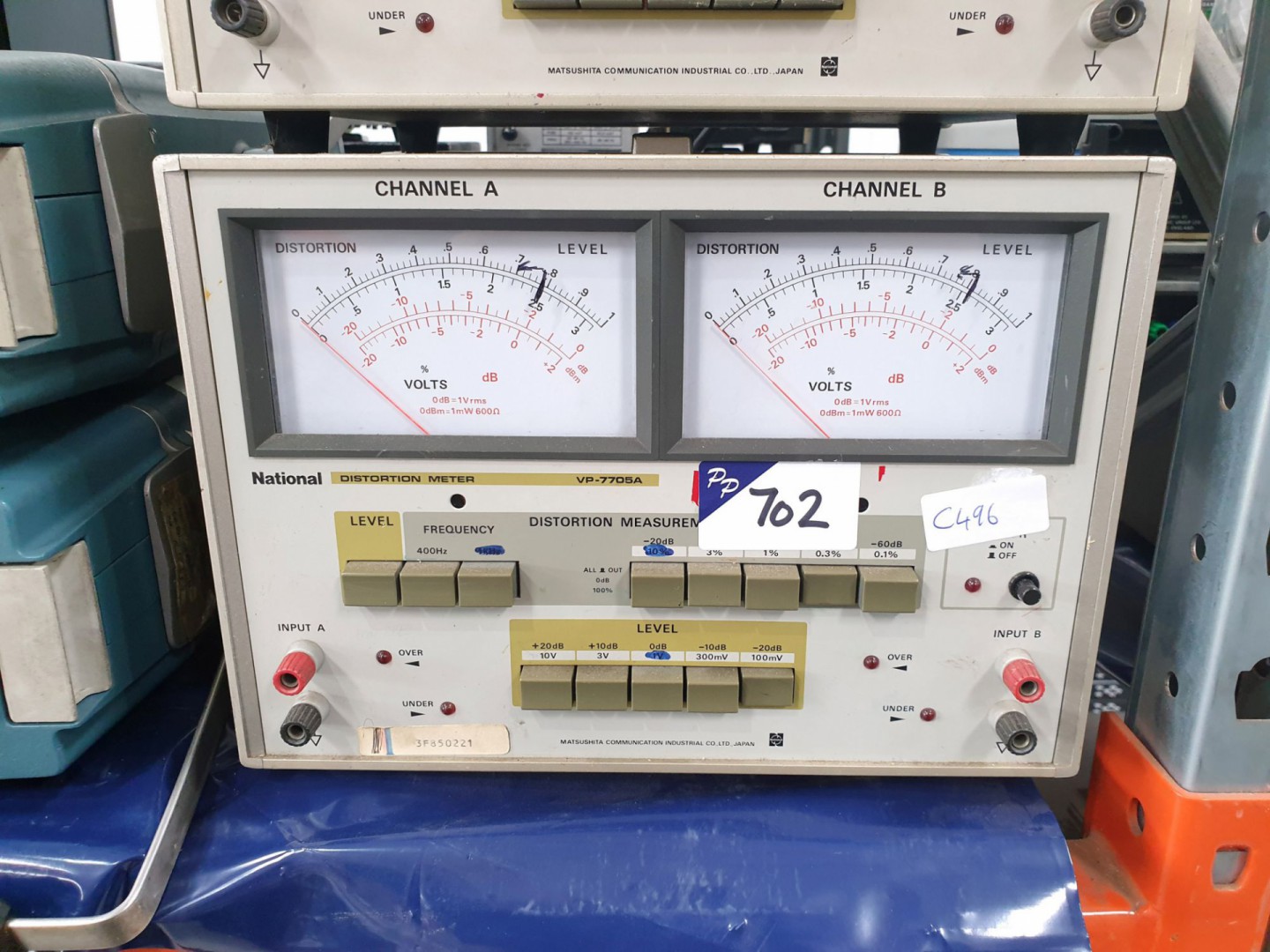 National VP 7705A distortion meter, 2 channel (C49...