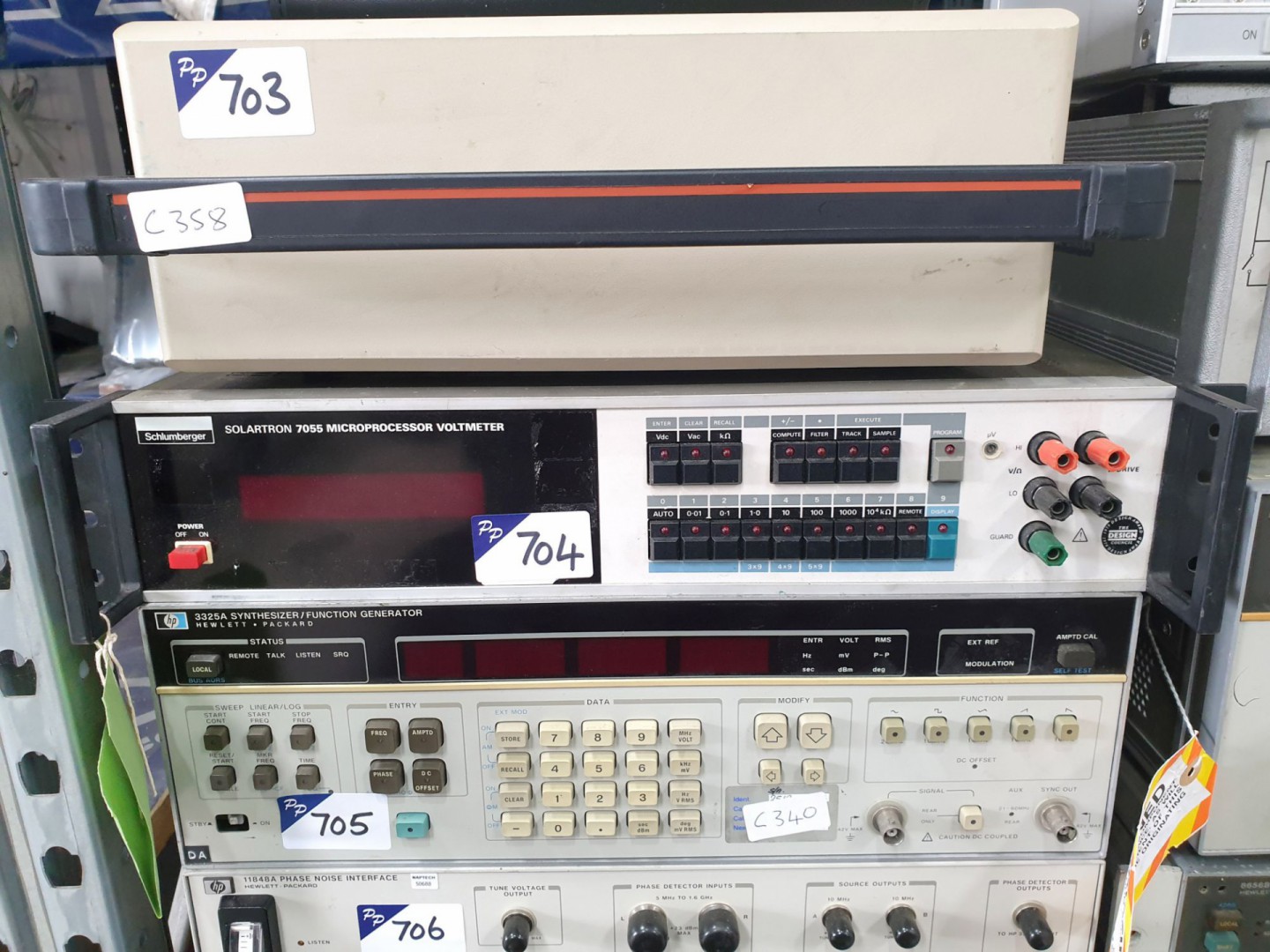 Solartron / Schlumberger 7055 digital voltmeter (C...