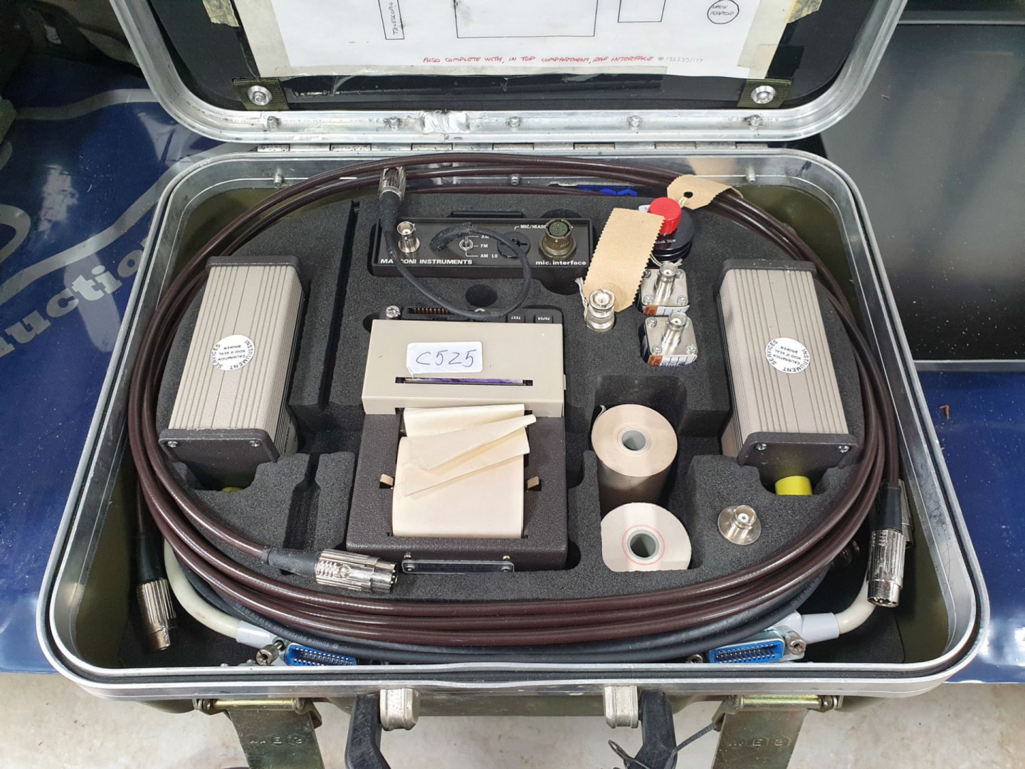 Marconi 2955 accessory kit inc: dummy loads, termi...