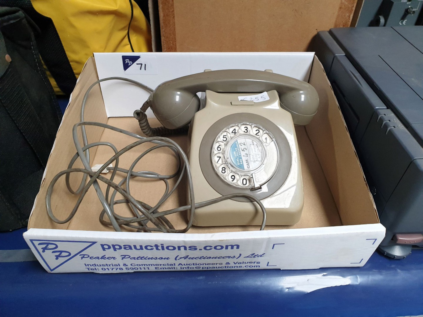 Dial type telephone, model number 746 (C255)