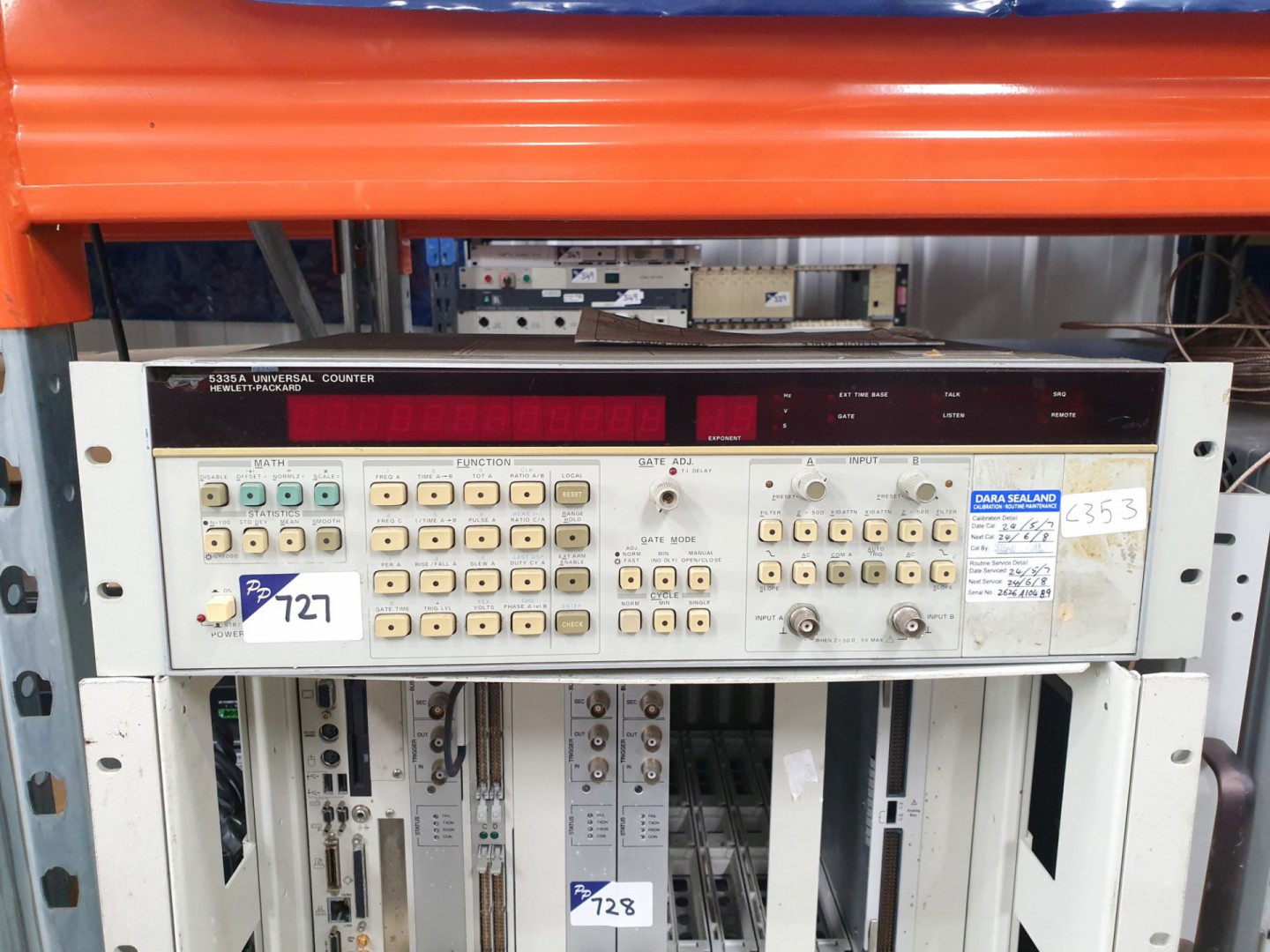 HP 5335A universal counter (C353)