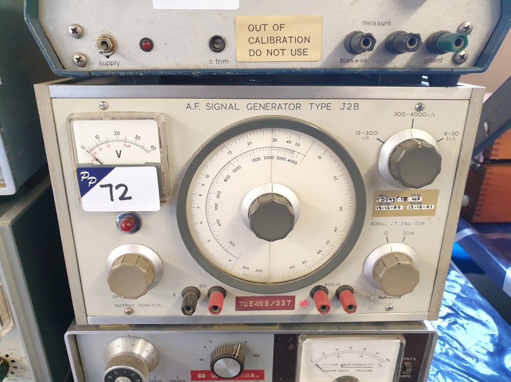 Advance J2B AF signal generator