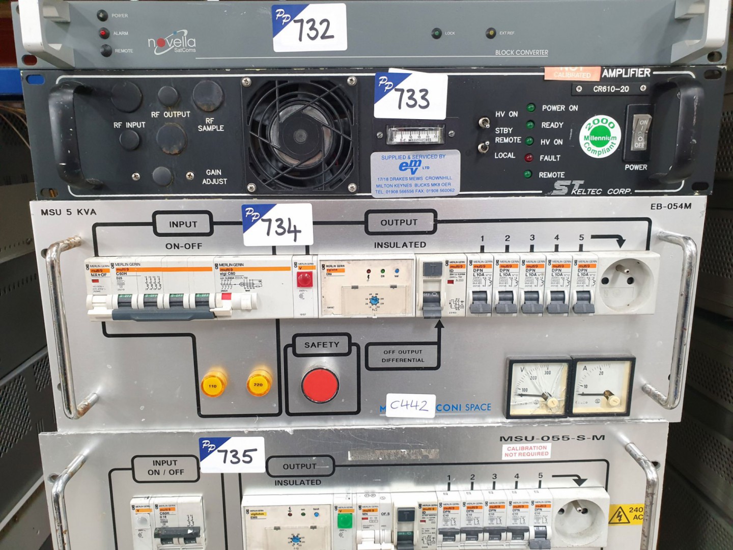 IEB EB-054M mains supply unit, 5kva (C442)
