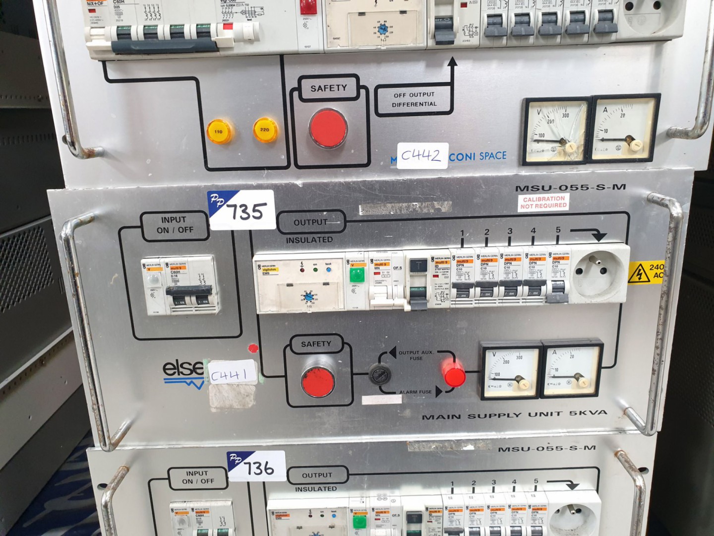 Else MSU-055-S-M mains supply units, 5kva (C441)