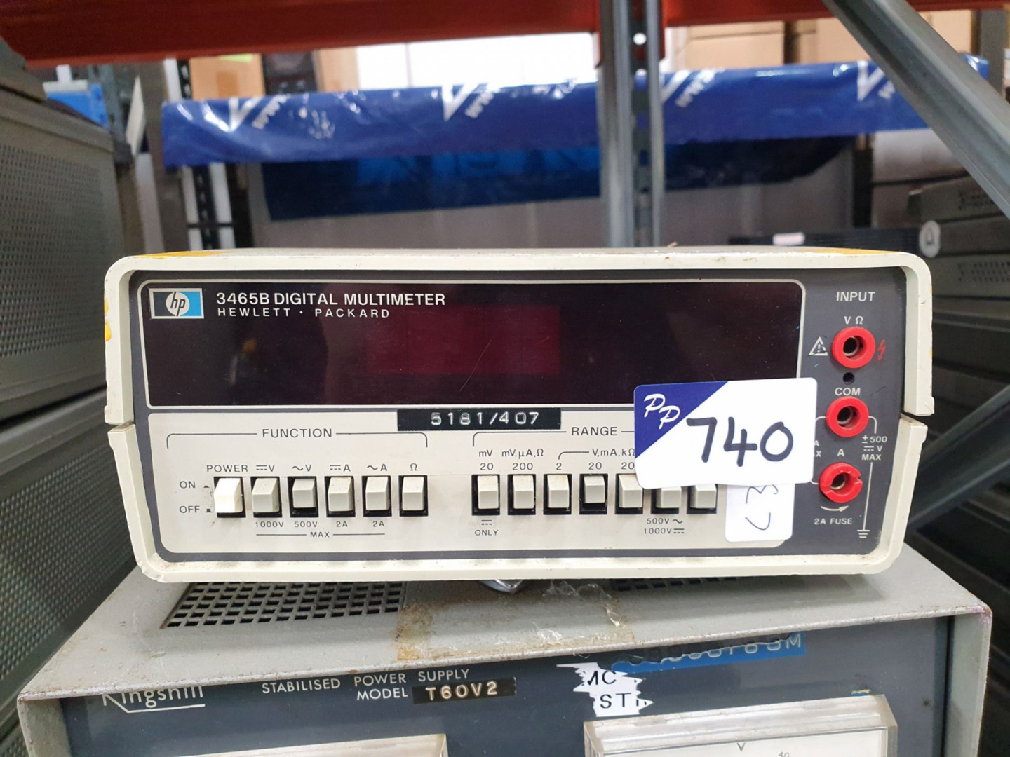 HP3465B digital multimeter, 4.5 digit (C354)