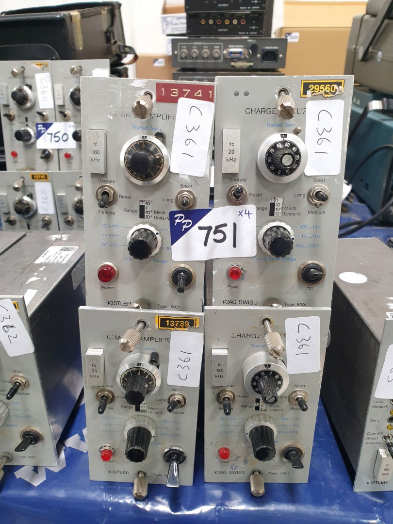 4x Kistler Kiag 5001 charge amp (C361)