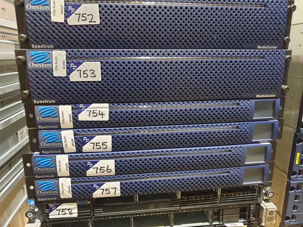 Omneon Spectrum advanced media server