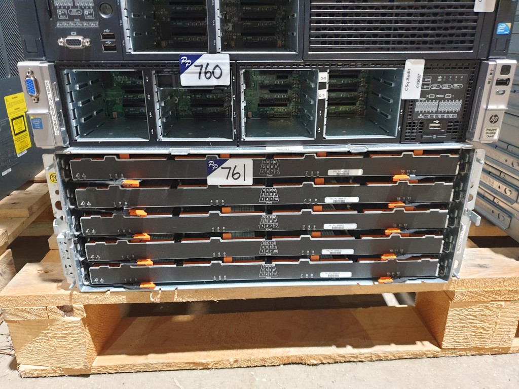 Rack type raid storage frame