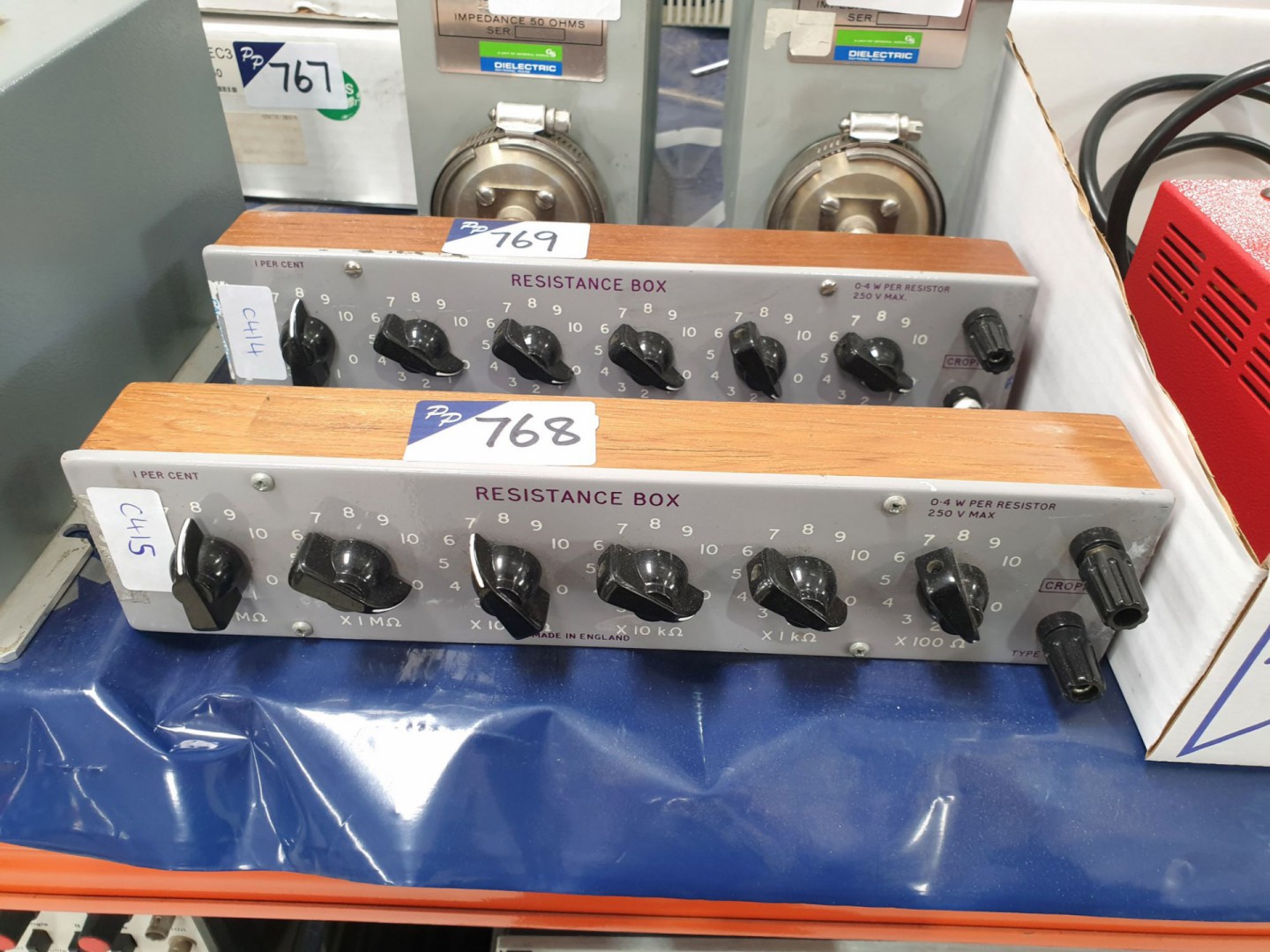Cropico RM6B resistance box, 6 decade (C415)