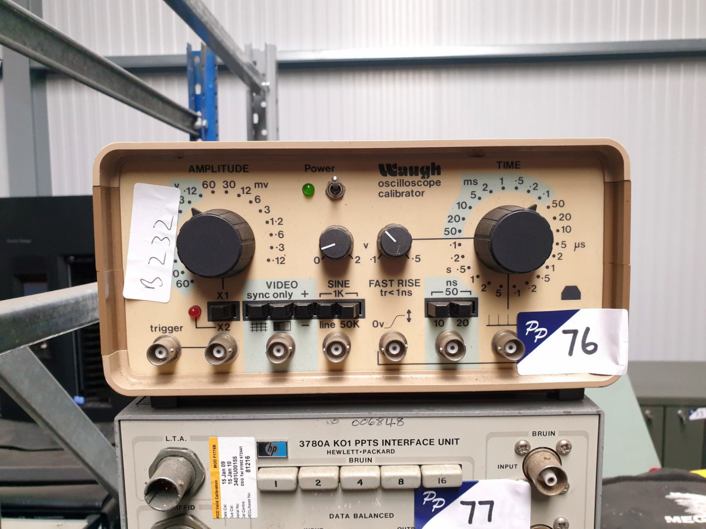 Waugh oscilloscope calibrator (B232)