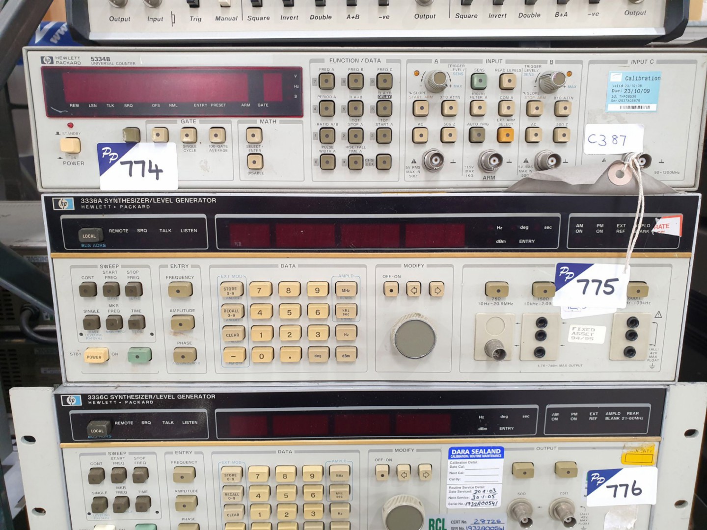 HP 3336A synthesiser / level generator (R541)