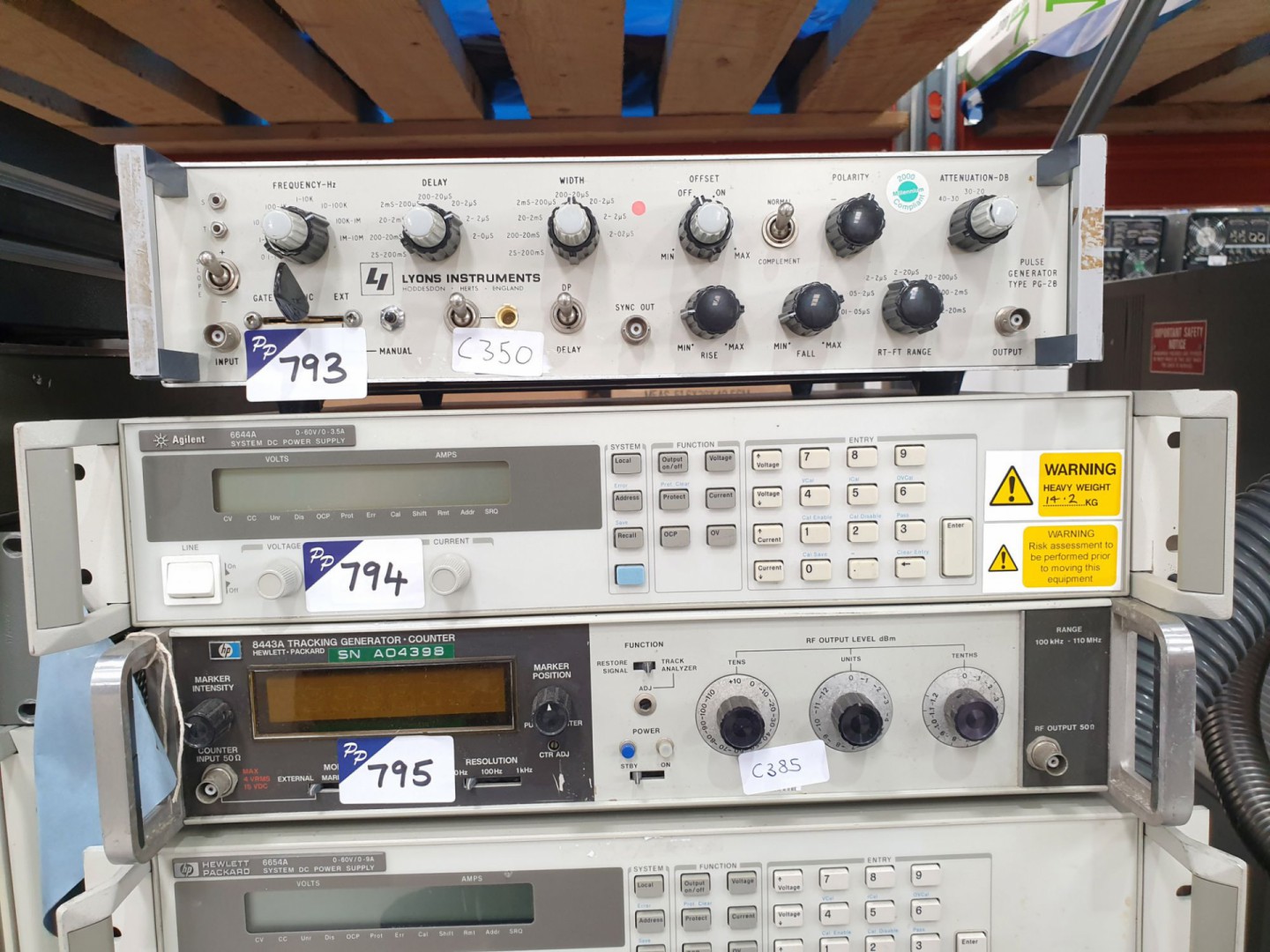HP / Agilent 6644A PSU, 0-60v / 0-3.5A (C371)