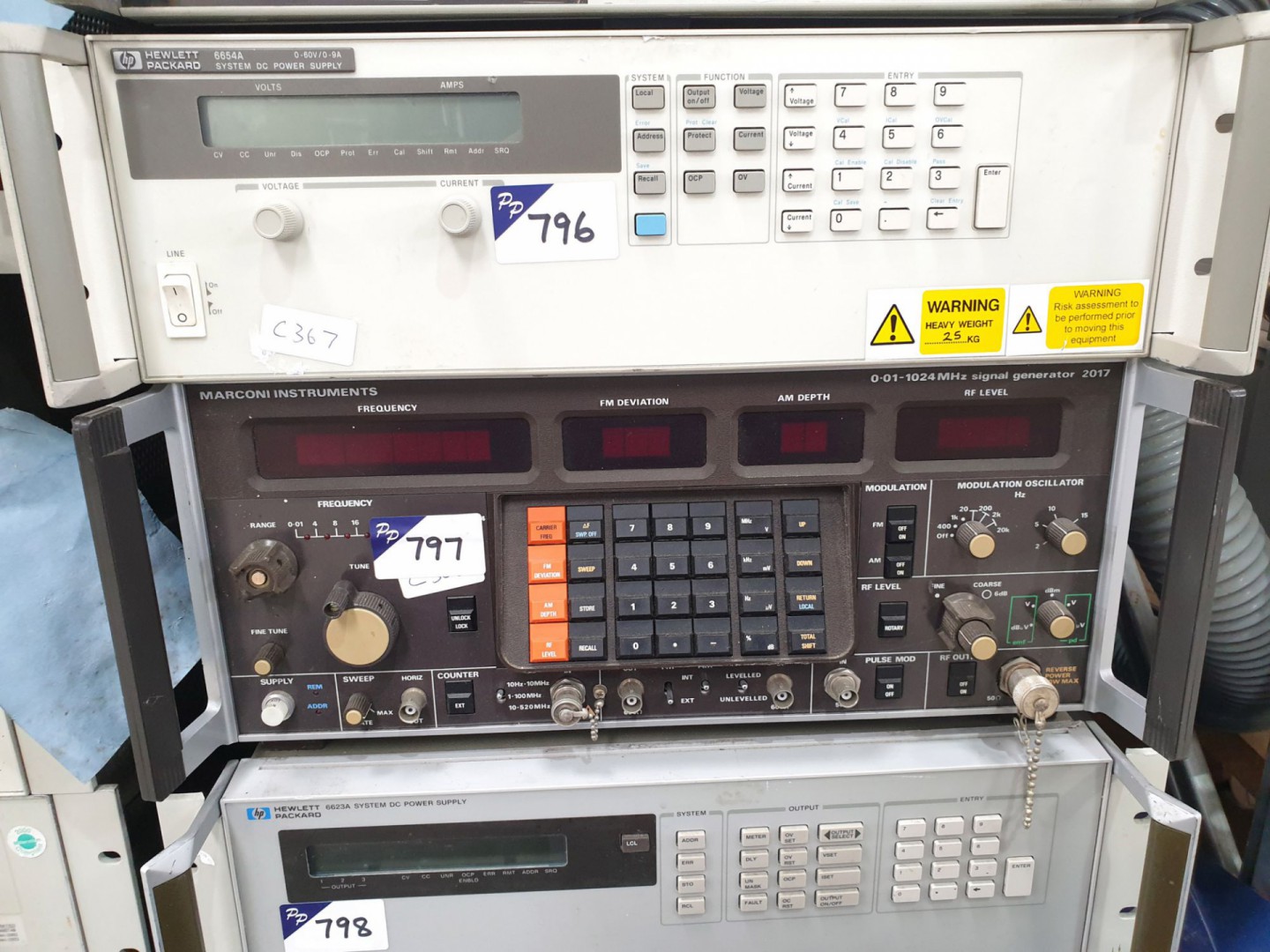 Marconi 2017 signal generator, low phase noise, 0....