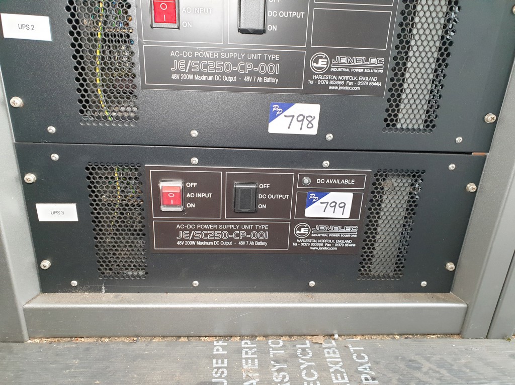 Jenelec JE/SC250-CP-001 AC/DC power supply