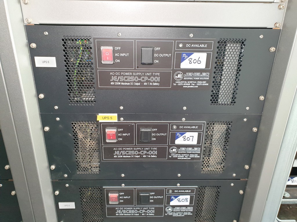 Jenelec JE/SC250-CP-001 AC/DC power supply