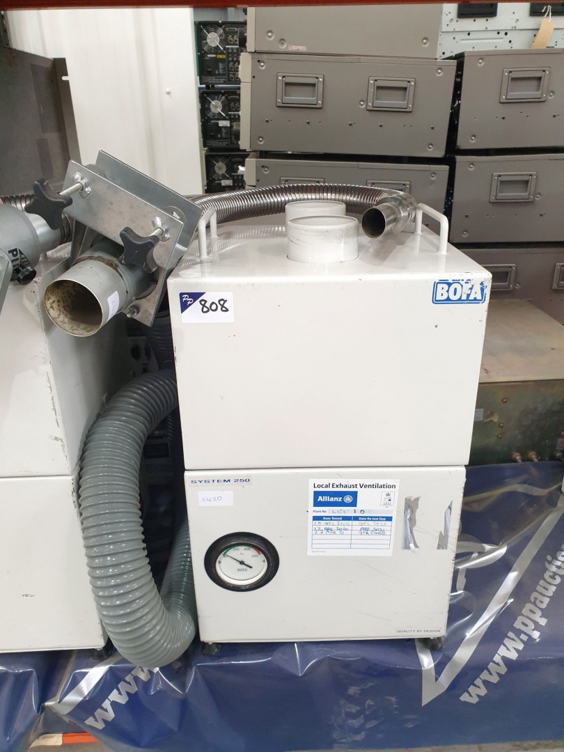 Bofa system 250 fume extractor with pipes (C420)
