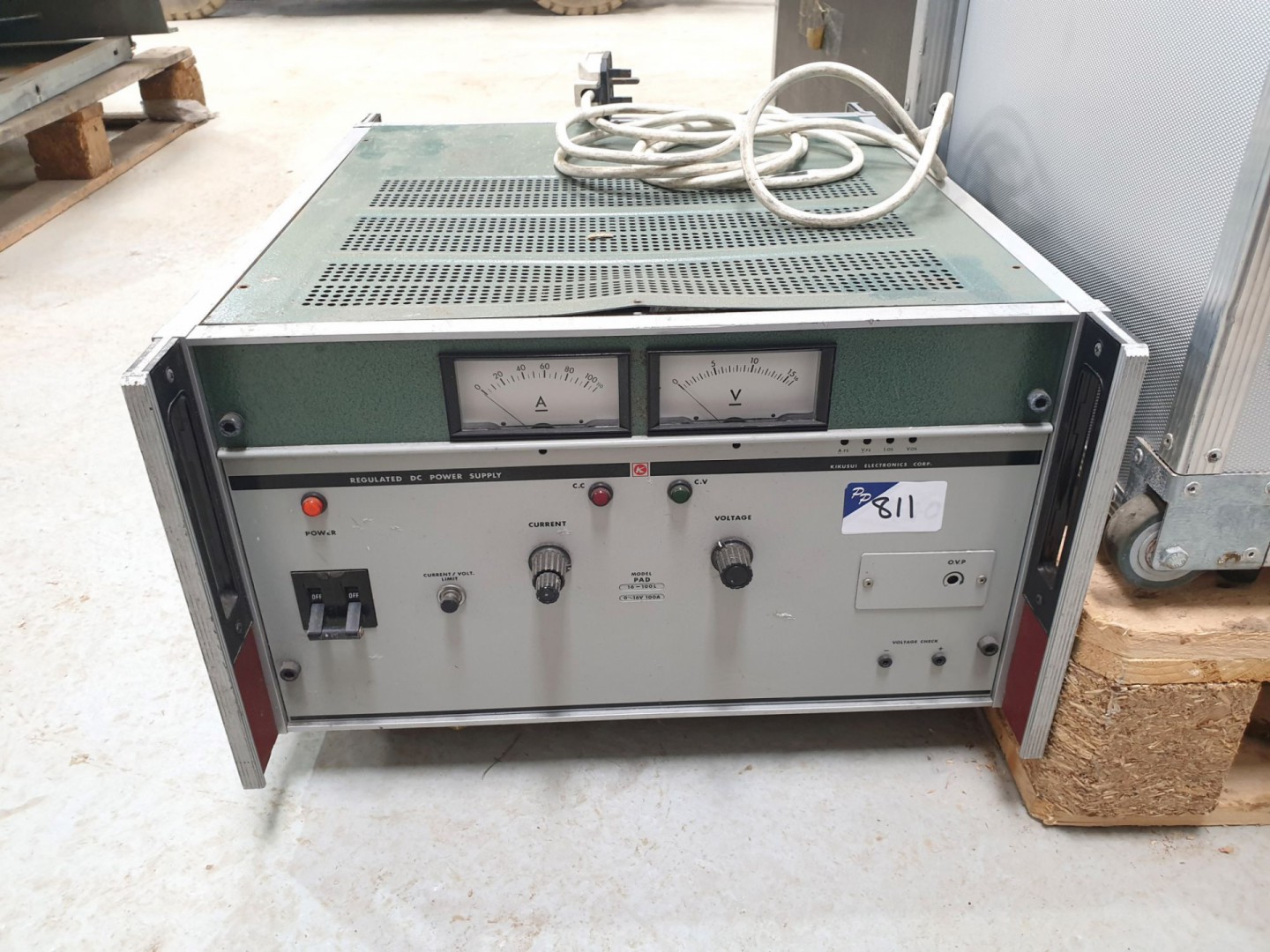 Kikusui PAD 16-100L PSU, 0-16v, 0-100A (C3)
