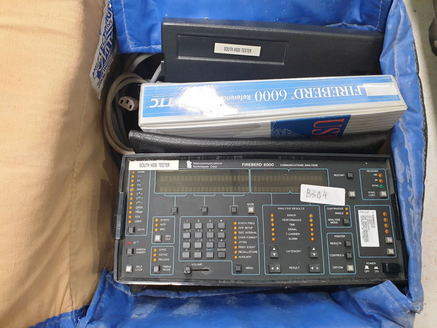 TTC Firebird 6000 Comms analyser with modules, acc...