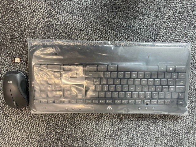 5x Logitech Advanced MK540 wireless keyboard & mou...