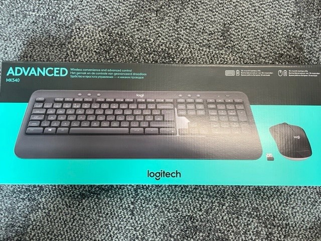 5x Logitech Advanced MK540 wireless keyboard & mou...