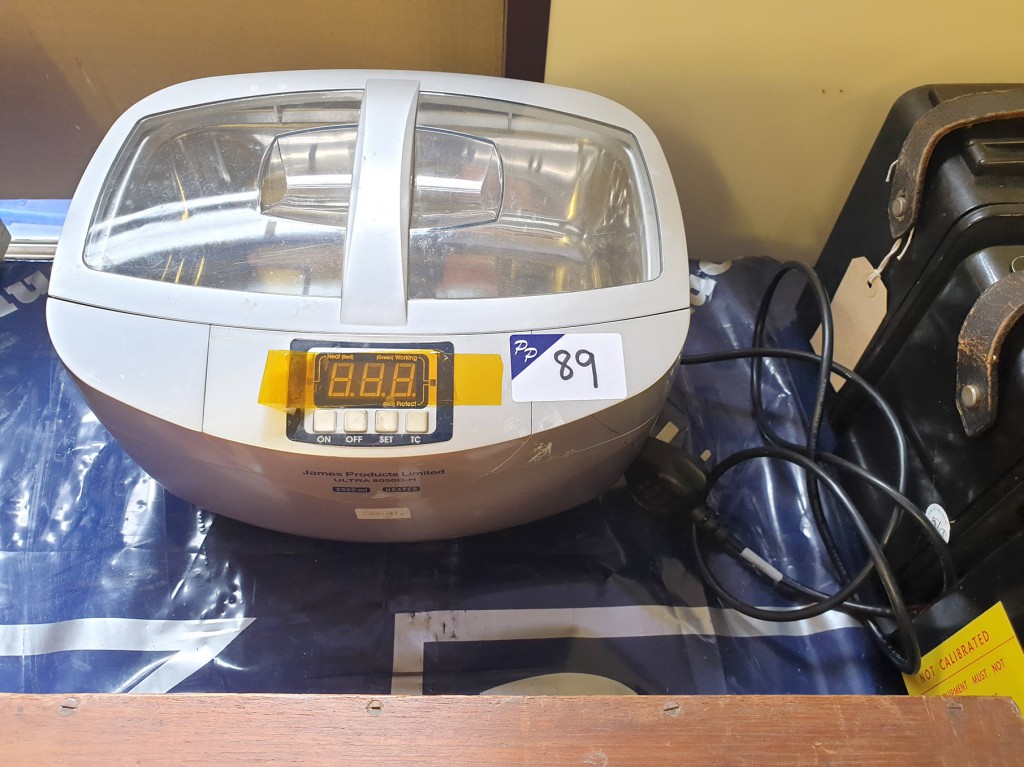 James Products Ltd 8050D-H ultrasonic cleaner, 240...