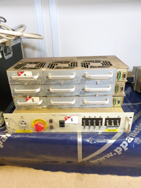 3x Telesoft processor units & AC rack type power c...