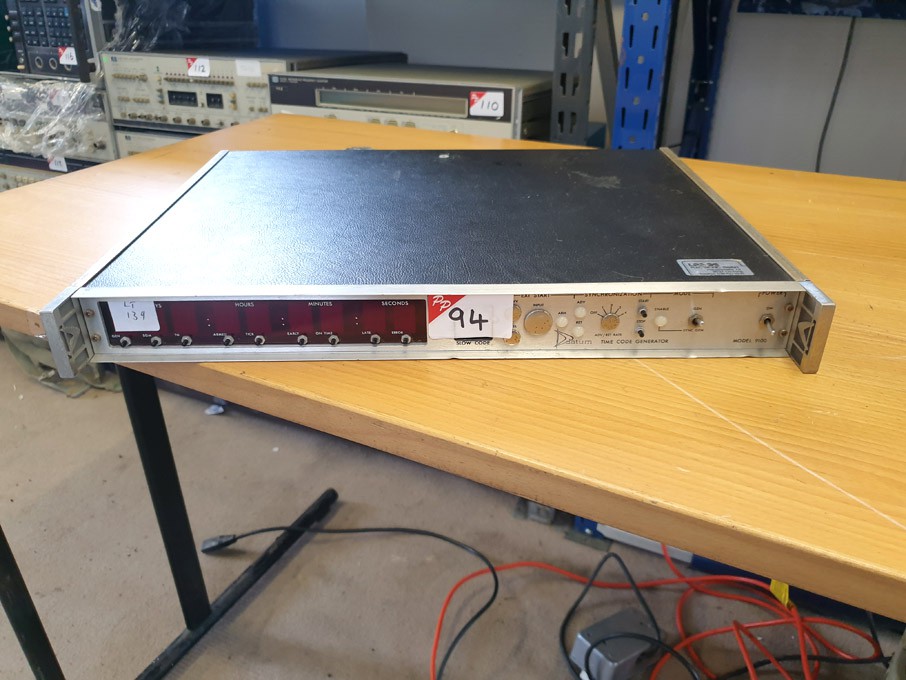 Datum 9100 time code generator - lot located at: P...