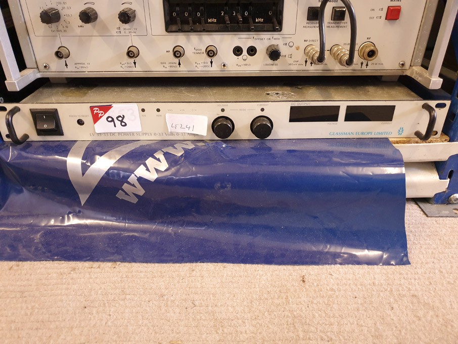 Glassman LV33-33 DC power supply, 0-33v, 0-33A - l...
