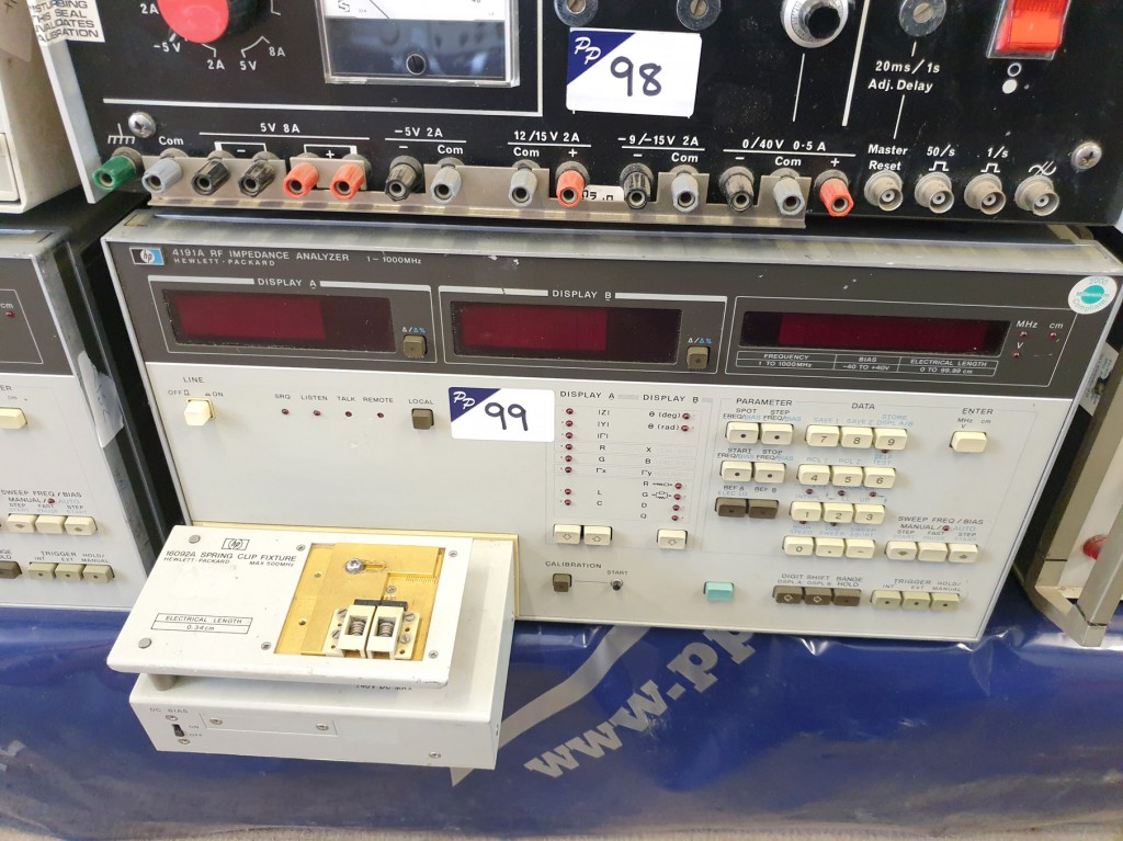 HP/Agilent 4191A RF impedance analyser, 1-1000MHz...