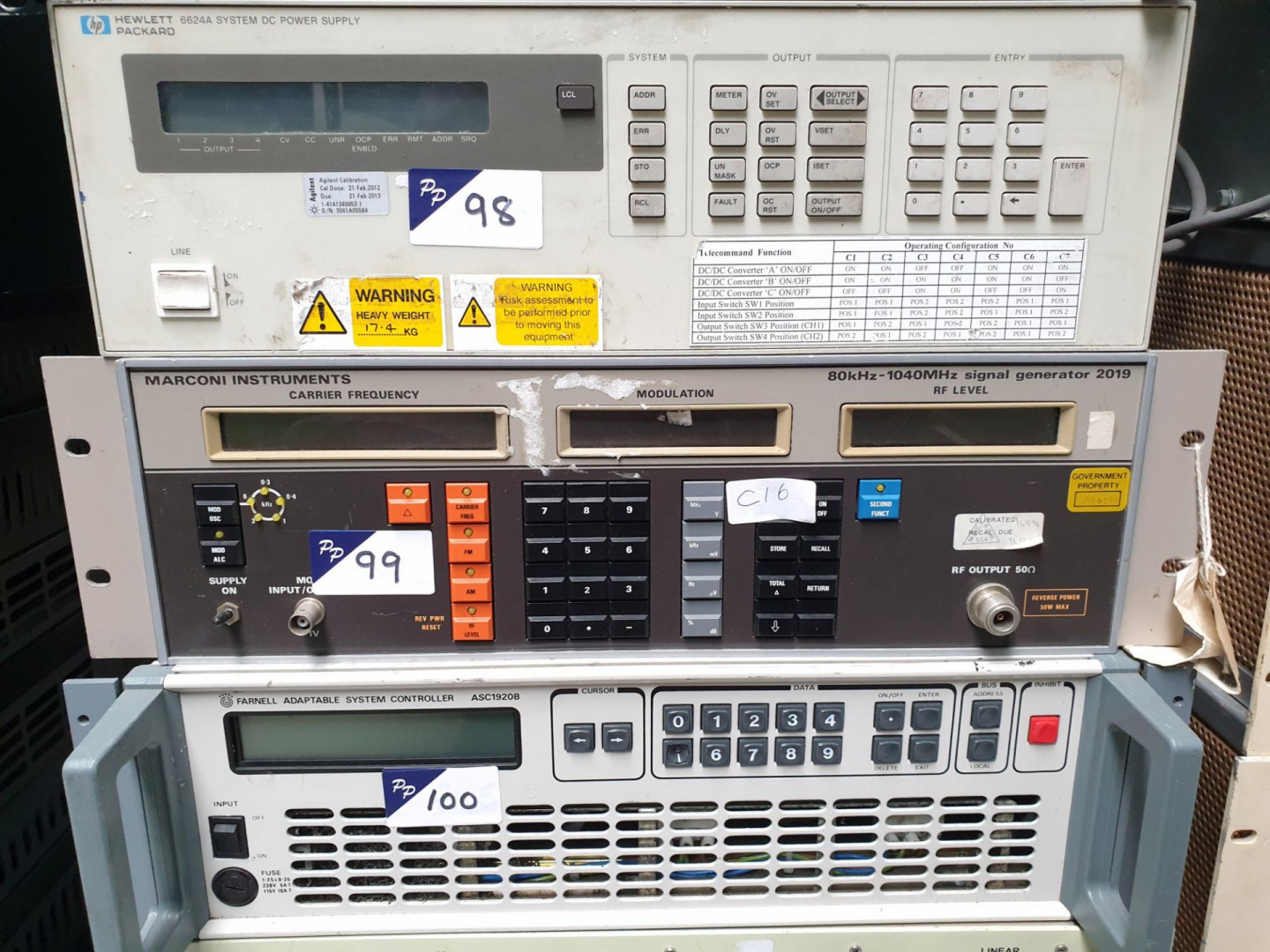 Marconi 2019 signal generator, 80kHz-1040MHz, AM/F...