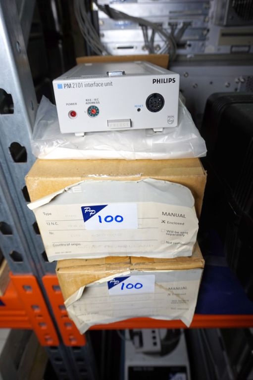 2x Philips PM 2101 interface units (boxed / unused...