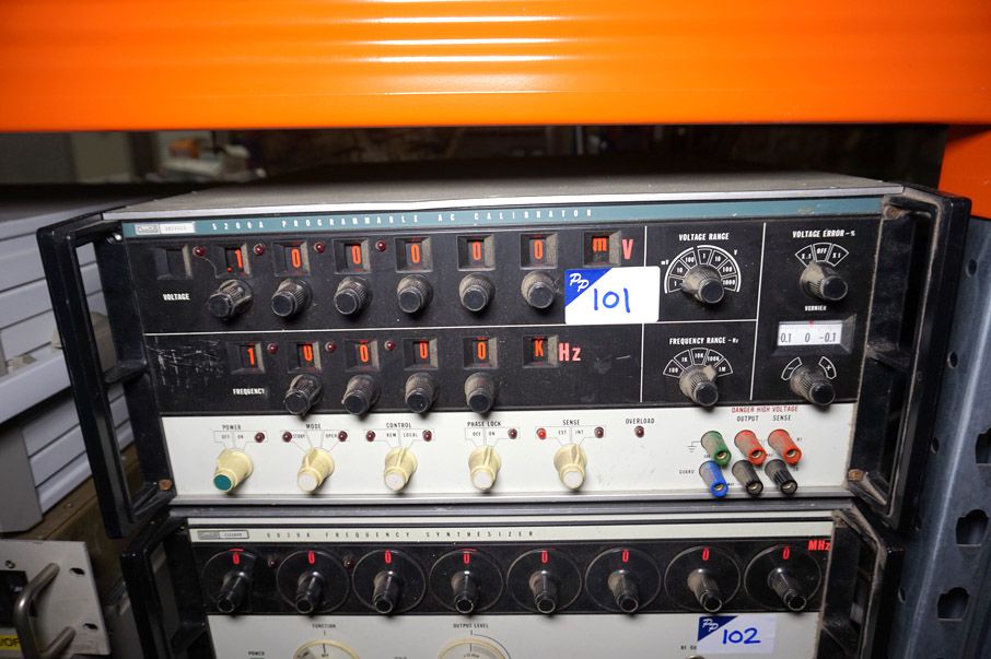 Fluke 5200A programmable AC calibrator