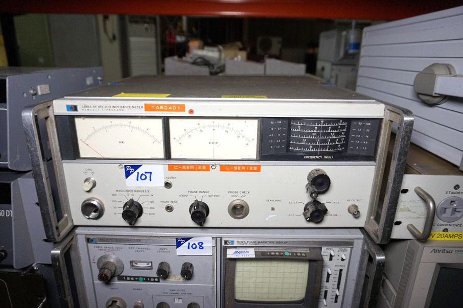 HP 4815A RF vector impedance meter