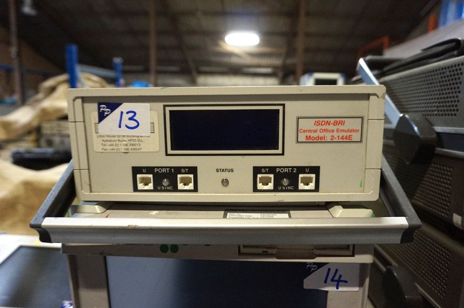 NSG 2-144E ISDN-BRI central office emulator