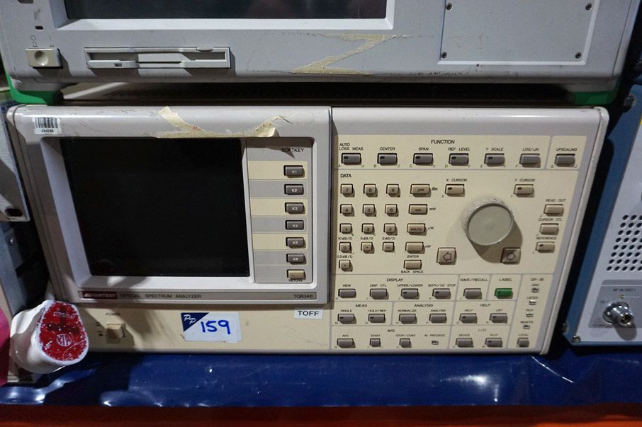 Advantest TQ8346 optical spectrum analyser